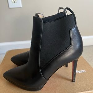 Christian Louboutin Crochinetta 100mm Boots size 6